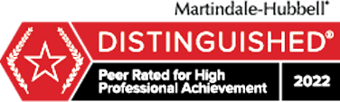 Martindale Hubbell Distinguished 2022